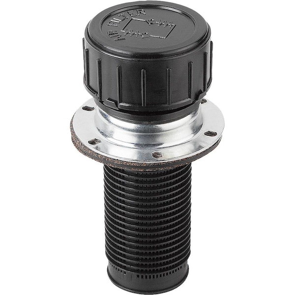 Filler Neck With Chain, Form:B Thermoplastic, Vent Valve, Comp:Thermoplastic, D=70